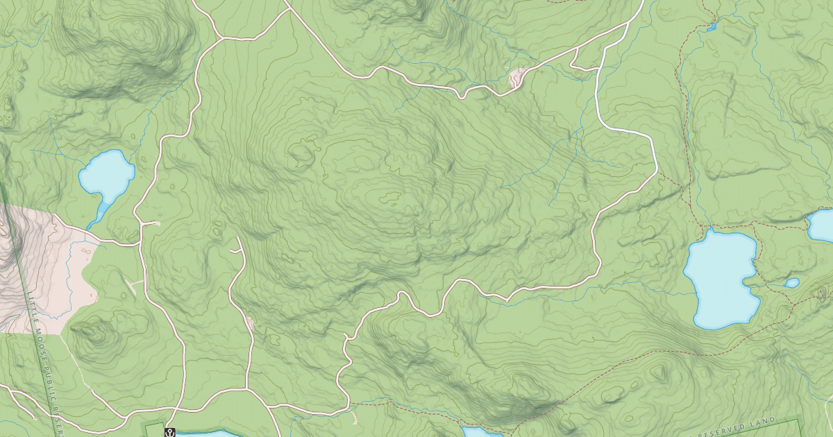 Map preview of Shared Use Road