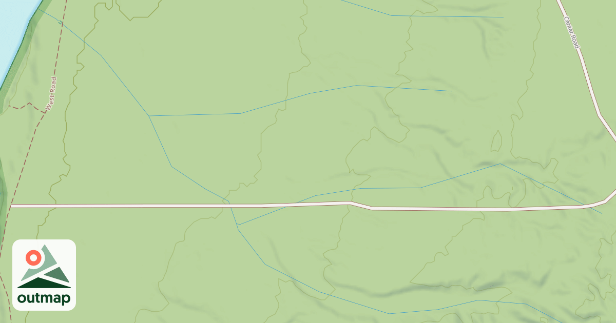 Map of GRAND ISLAND SPUR GI106