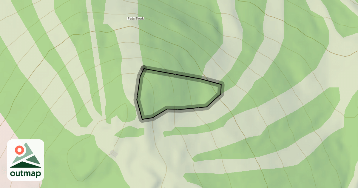 Map of Tree Skiing