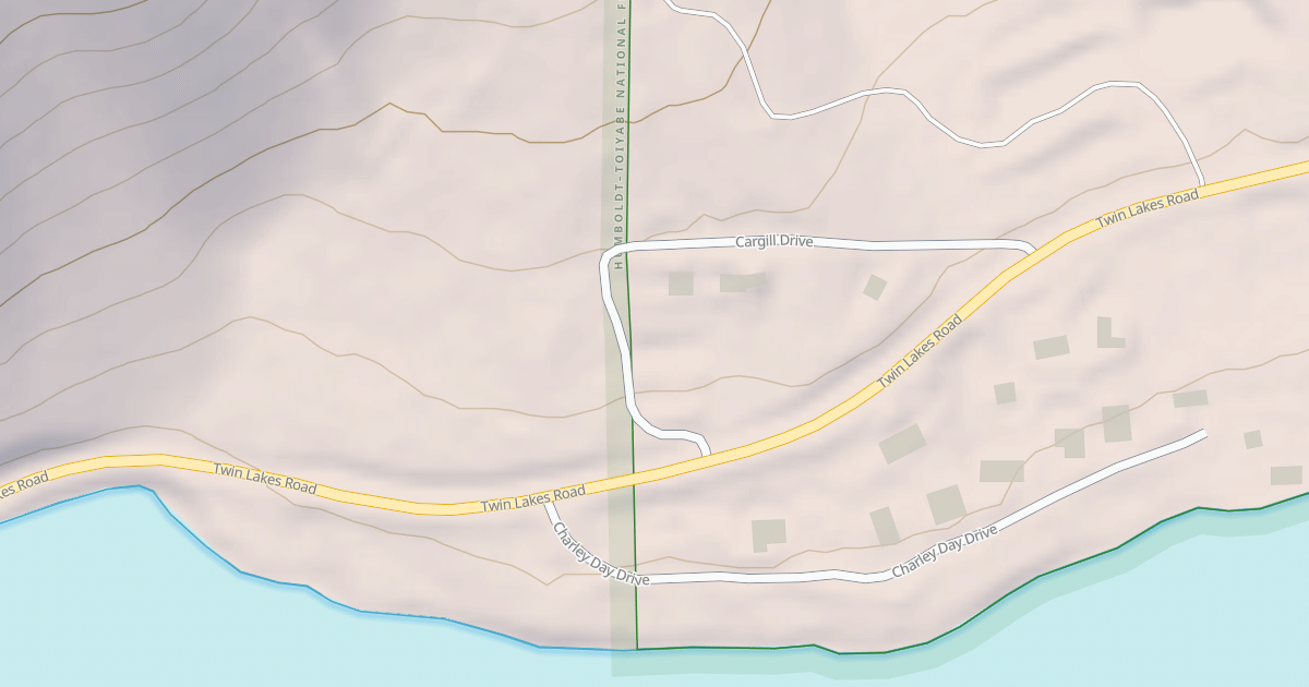 Map preview of AVALANCHE WAY ROAD