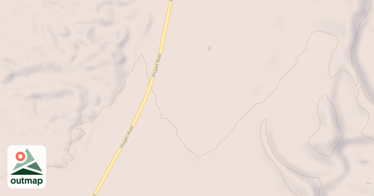 Map of Hackberry Trail System - Dunes Access