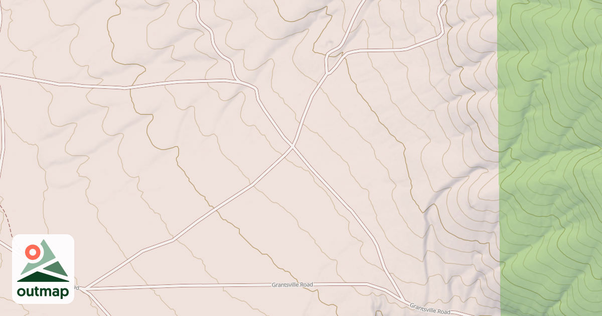 Map of GRANTSVILLE