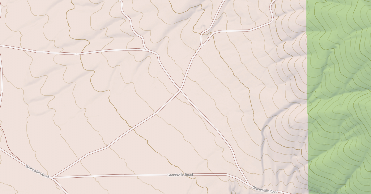 Map preview of GRANTSVILLE