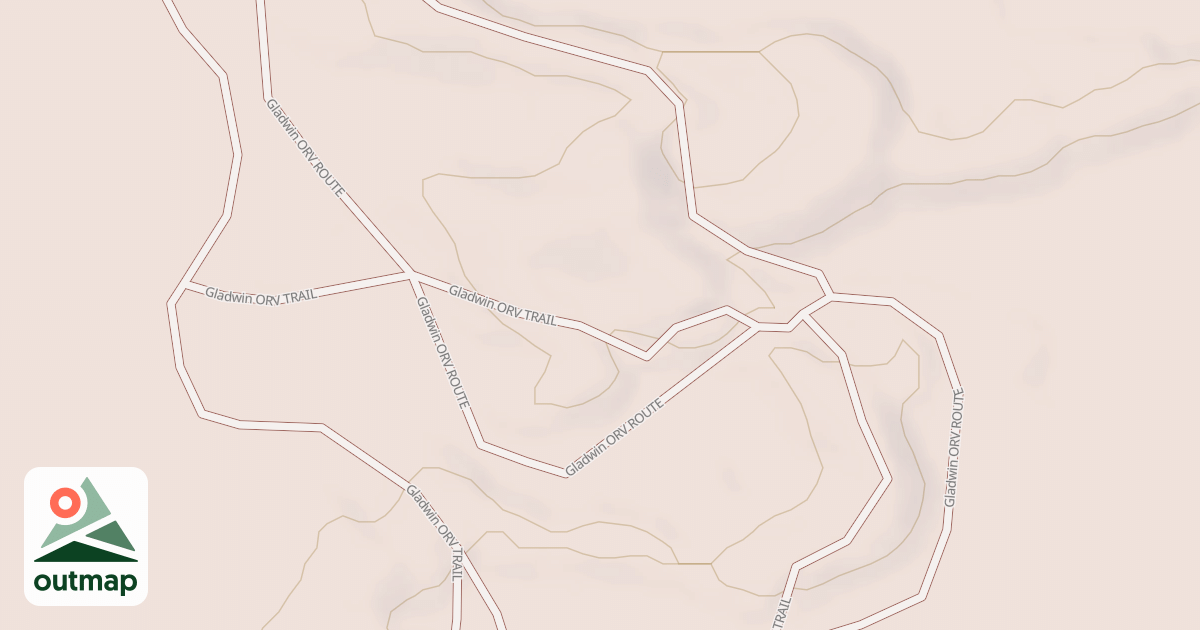 Map of Gladwin Trail