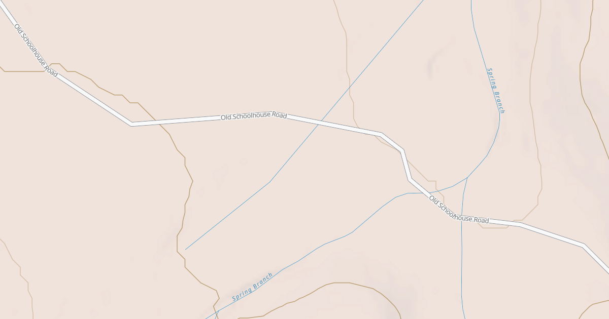 Map preview of CEDAR SPRINGS