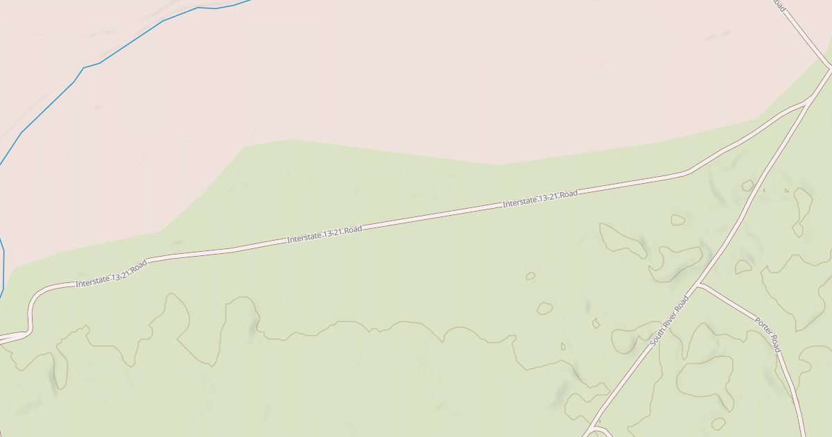 Map preview of INTERSTATE 13-21