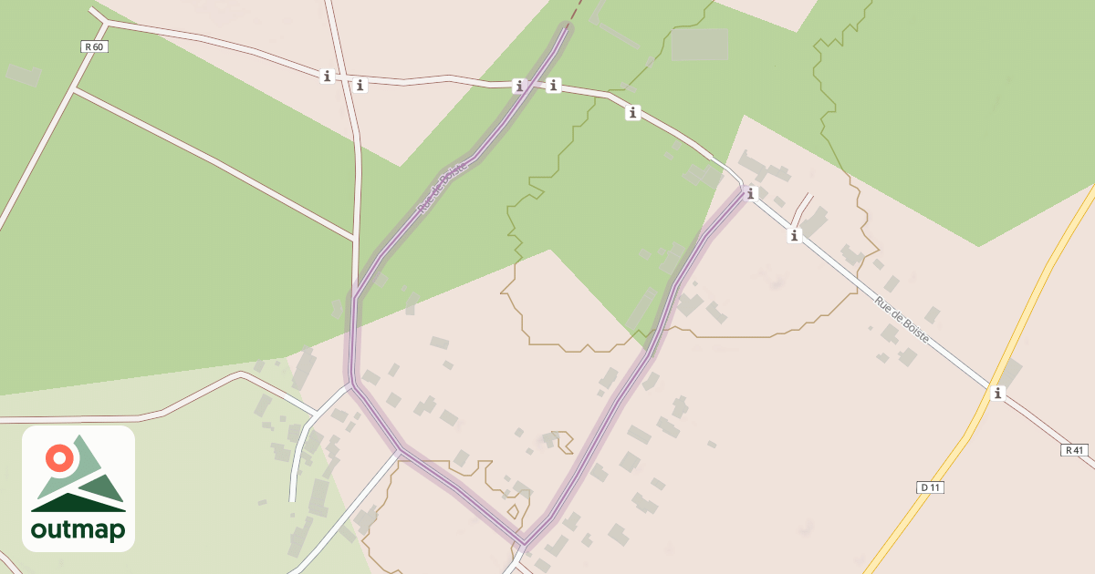 Map of Rue de Boiste