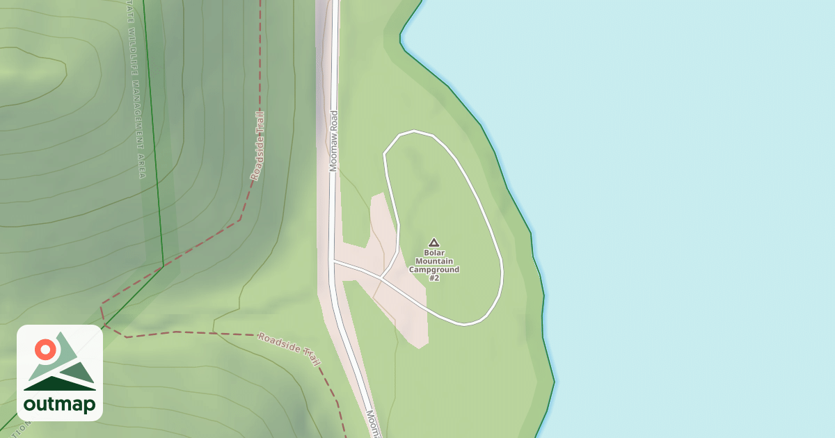 Map of CAMPGROUND #2