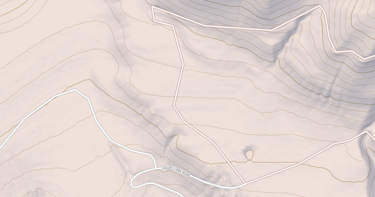 Map preview of HOULE CREEK