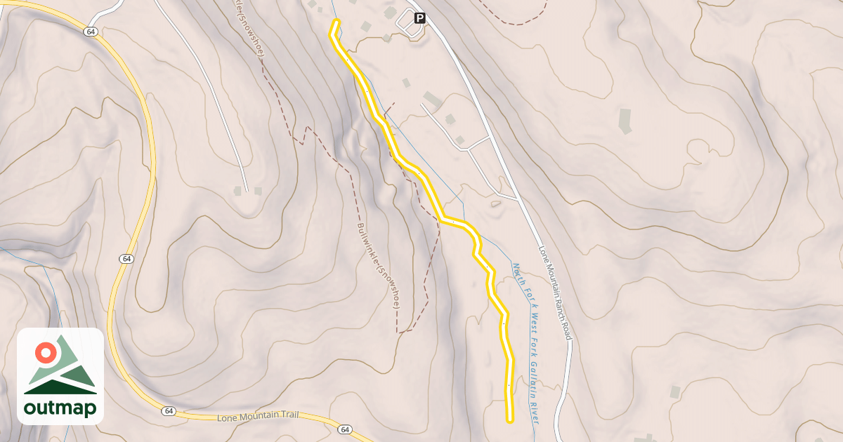 Map of Ranch Loop