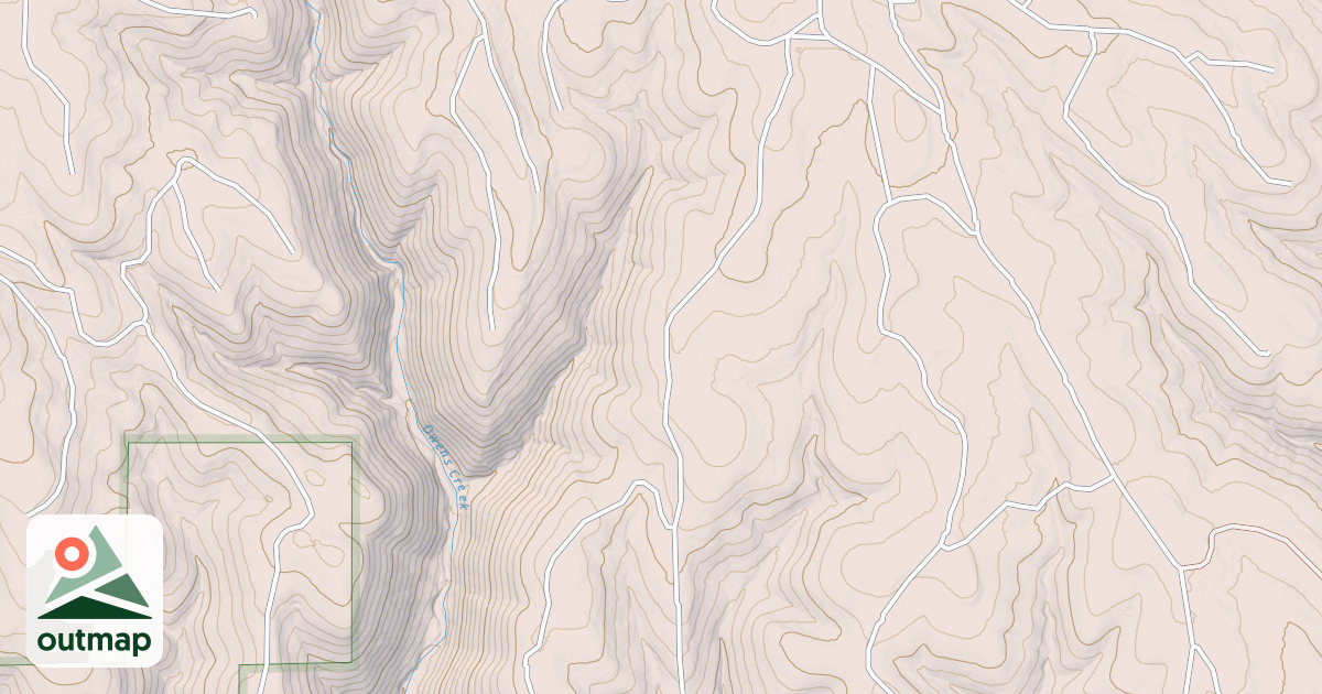 Map of USFS Motor Vehicle Use Map Roads {49E2A7B0-06FE-430B-8970-94344918B31F}