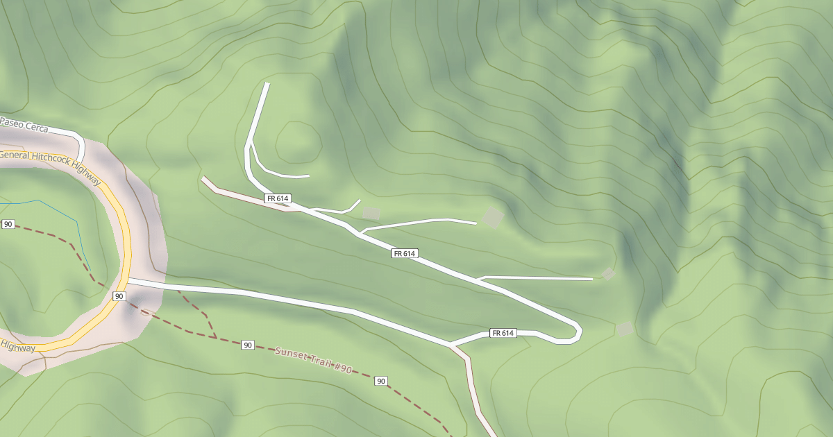 Map preview of BEAR WALLOW SUMMER HOMES