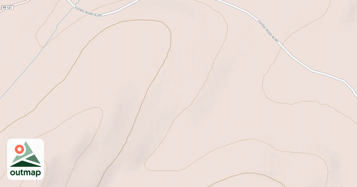 Map of USFS Motor Vehicle Use Map Roads {26DFBFF7-B8D2-4660-9D0E-C3C27E2A90D9}