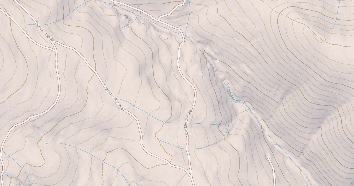 Map preview of CABIN MEADOWS