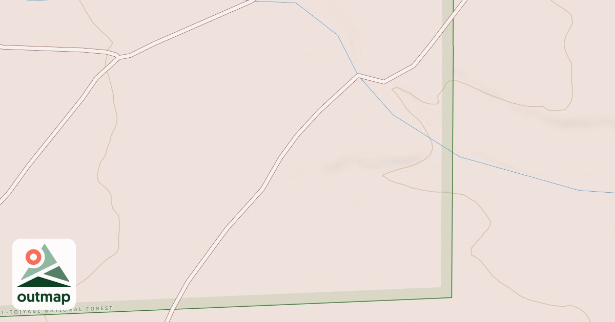 Map of ANTELOPE SPRING