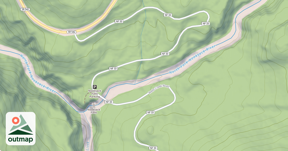 Map of WELLS CR