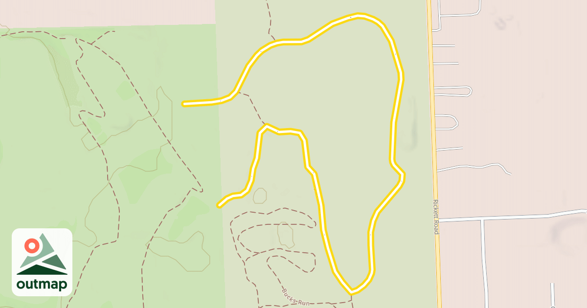 Map of Coyote Run