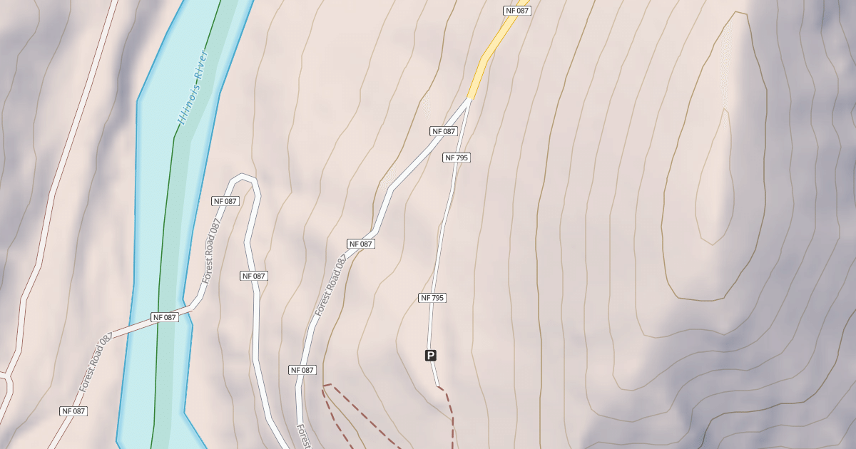 Map preview of ILLINOIS RIVER FALLS
