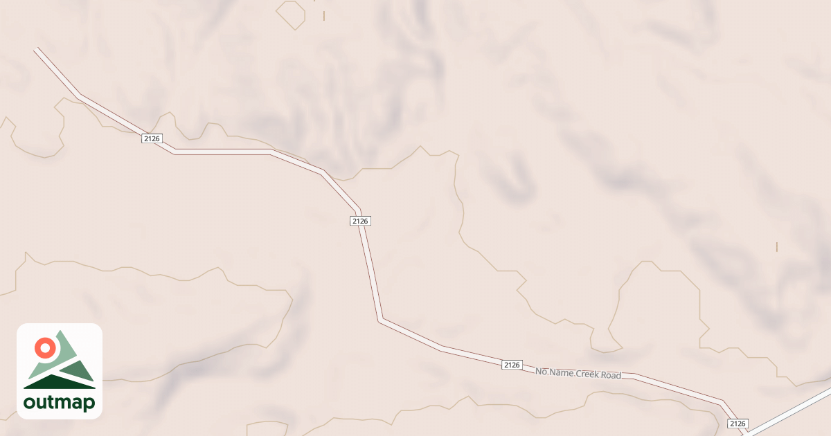 Map of NO NAME CREEK