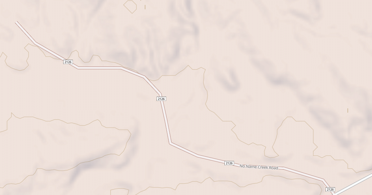 Map preview of NO NAME CREEK