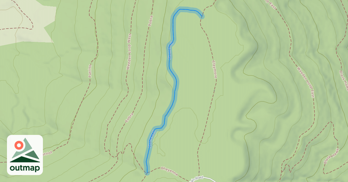 Map of Stonewall
