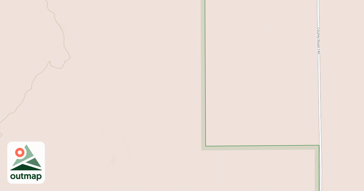 Map of DUNBAR LAKE ACCESS SPUR A