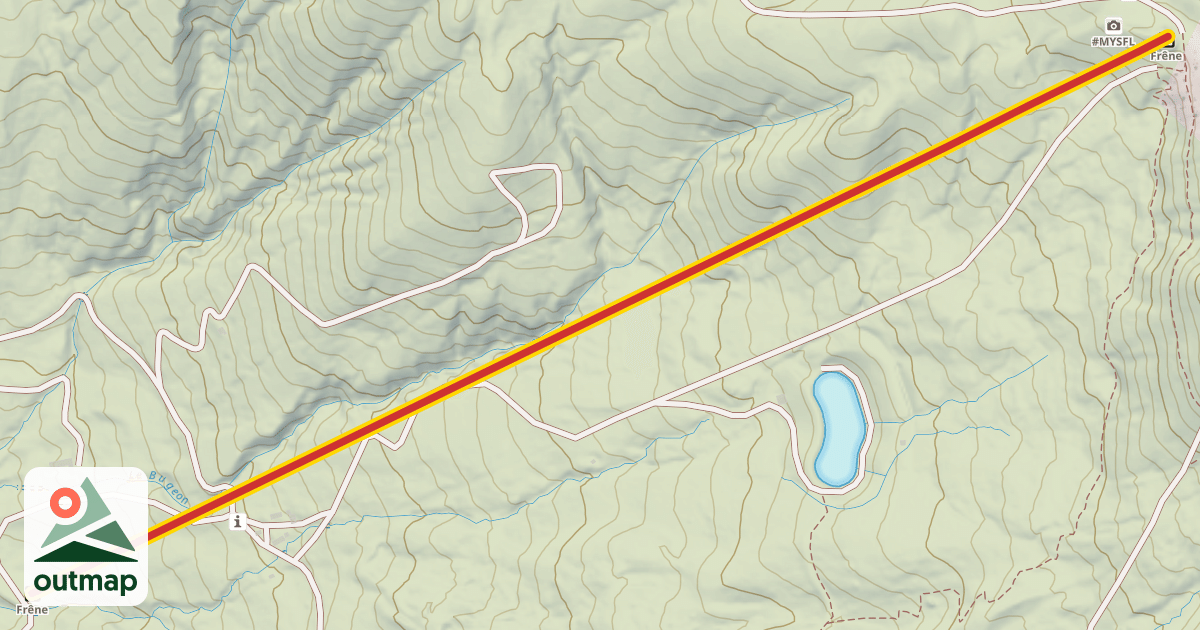 Map of Frêne