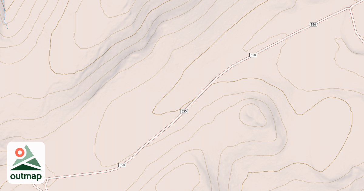 Map of HARDSCRABBLE