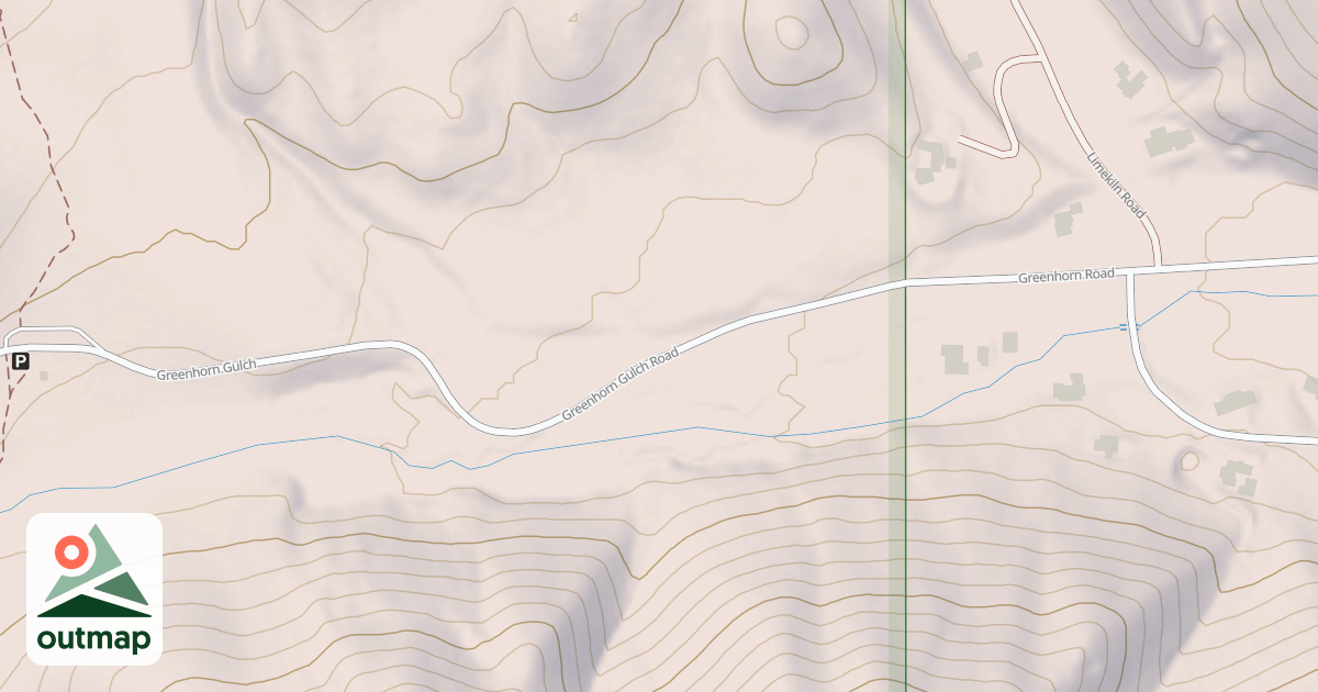 Map of GREENHORN