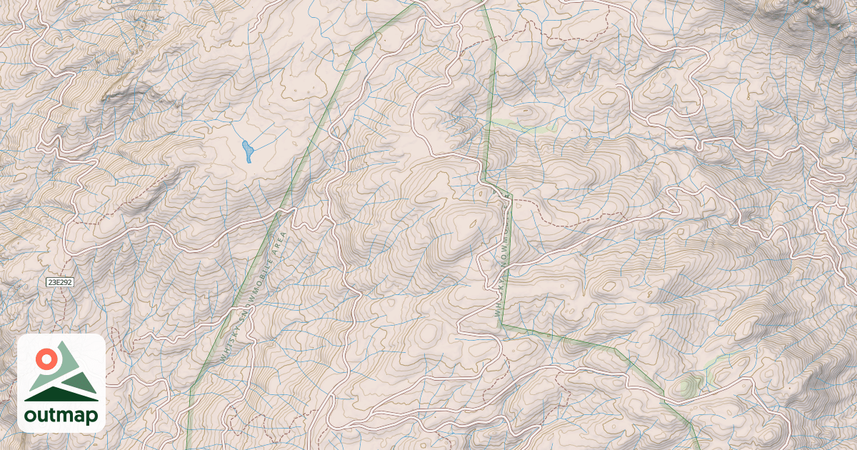 Map of BROWNS MEADOW