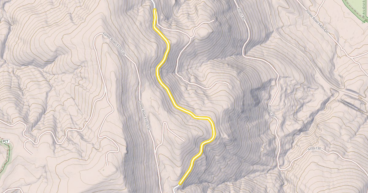 Map preview of Forest Road 41