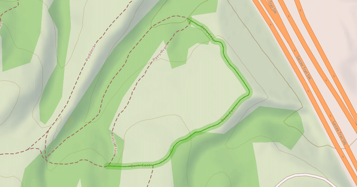 Map preview of Back East