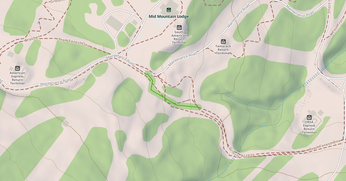 Map preview of Grizzly Access