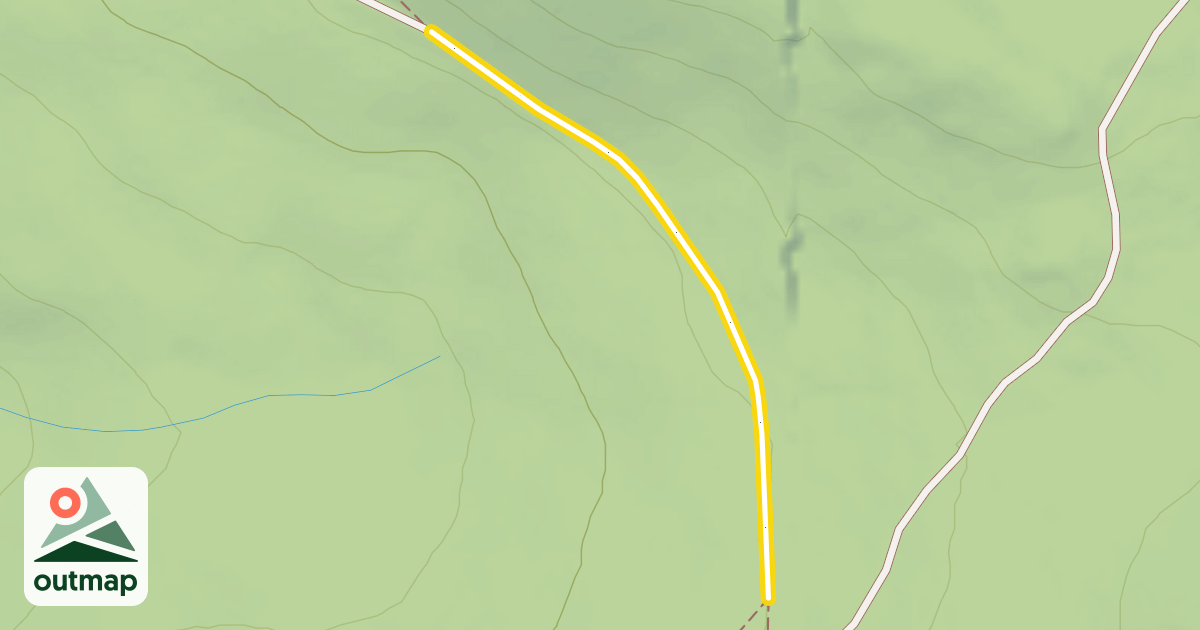 Map of Burn Perimeter Trail
