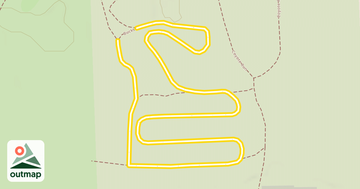 Map of Bucks Run