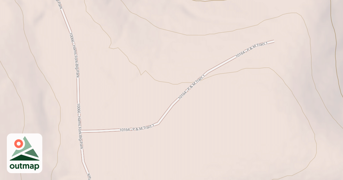 Map of P & M TRACT 1