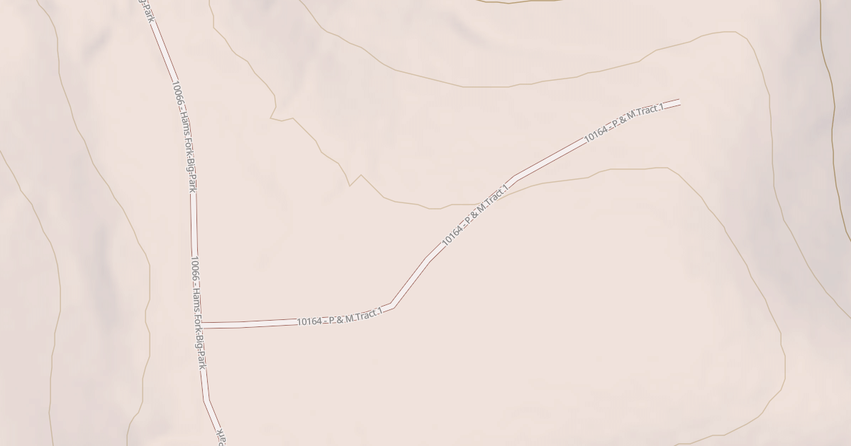 Map preview of P & M TRACT 1