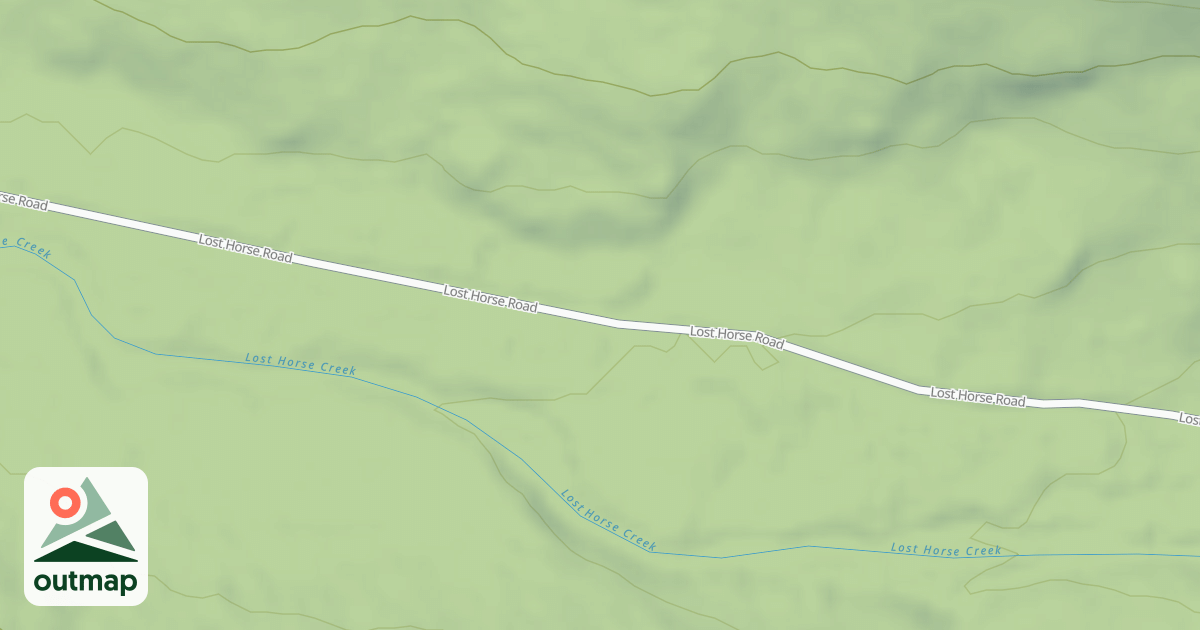 Map of (FDR) LOST HORSE