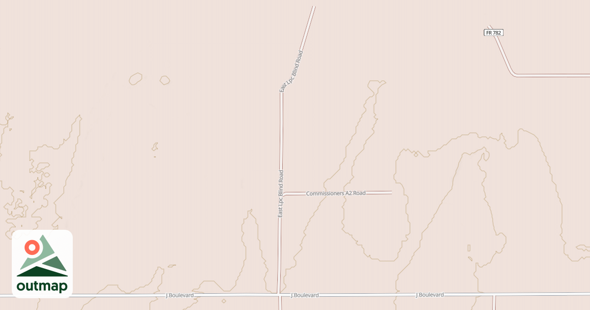 Map of EAST LPC BLIND