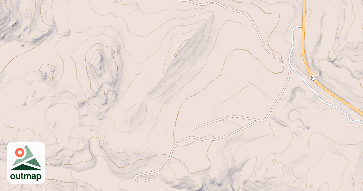 Map of FRANKOVIC CABIN