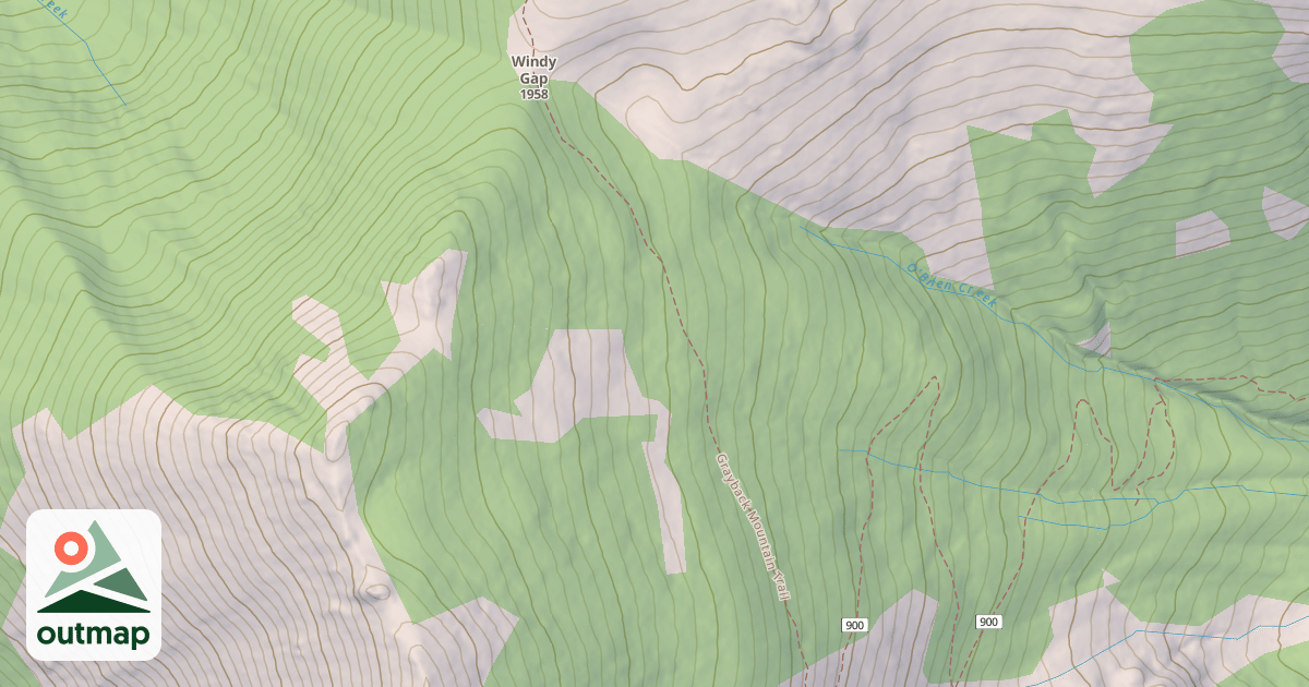 Map of Boundary Trail