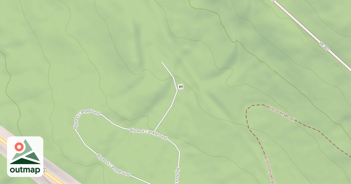 Map of BIG ROCK CG SPUR A