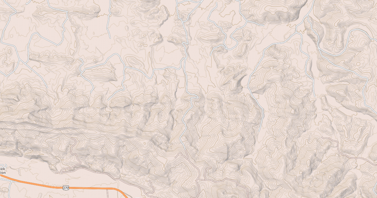Map preview of ROBERTSON CREEK