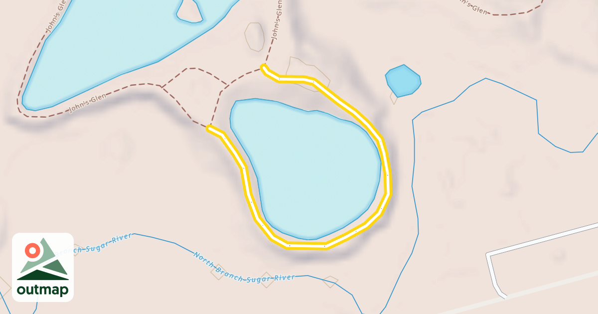 Map of John's Glen