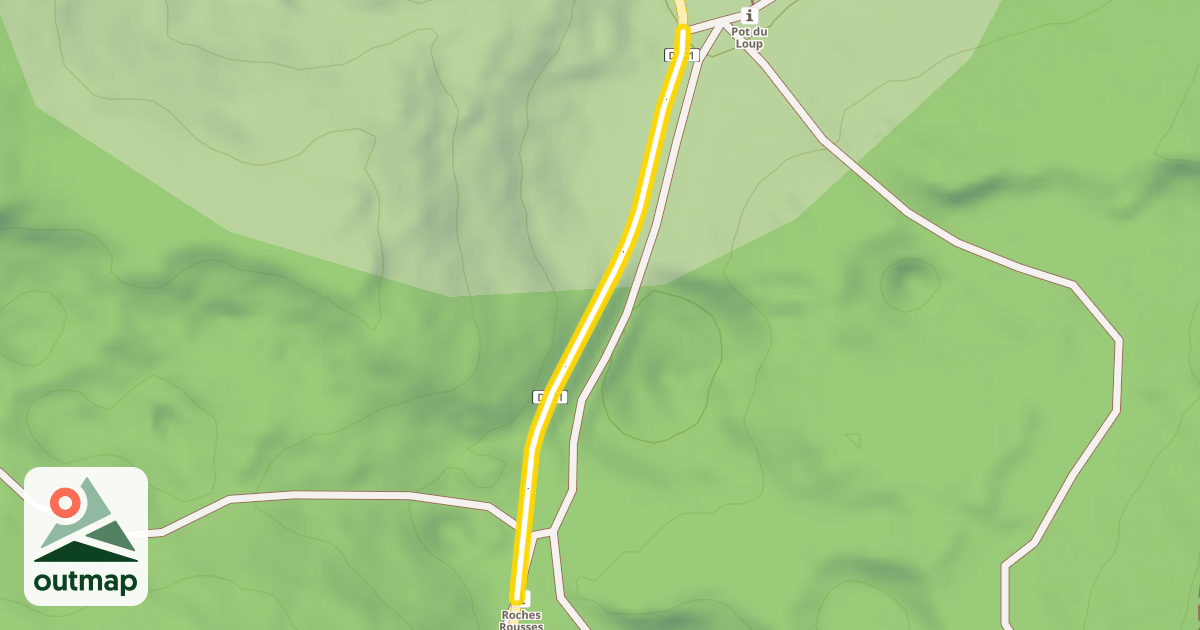 Map of Route d'Herbouilly