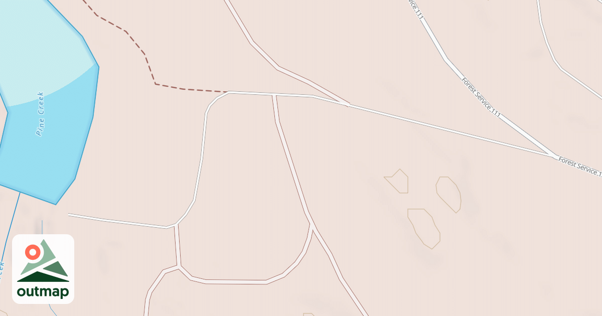 Map of FREMONT LAKE DAM ACCESS