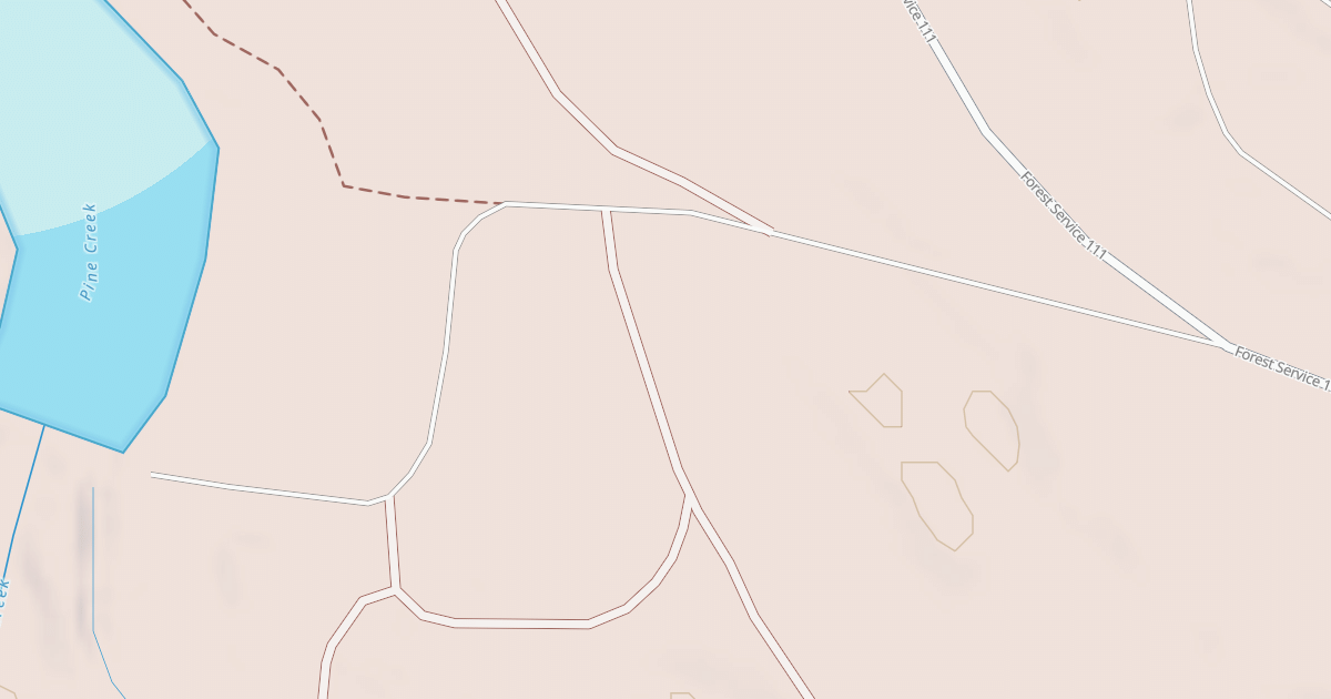 Map preview of FREMONT LAKE DAM ACCESS