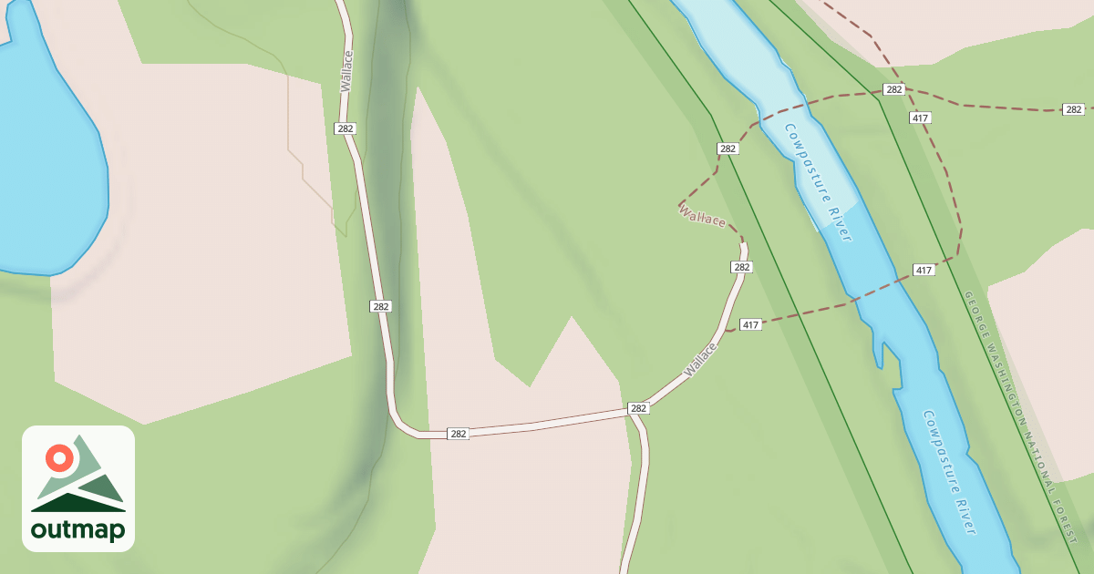 Map of WALLACE