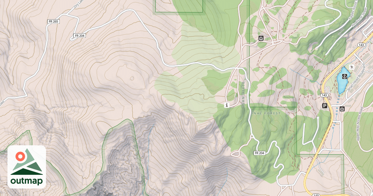 Map of NAVAJO POINT