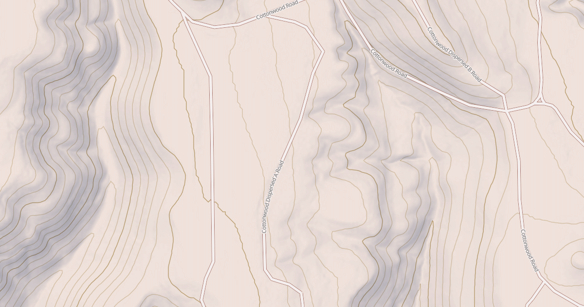 Map preview of COTTONWOOD DISPERSED A